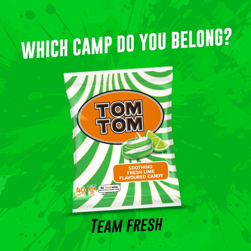 Team Fresh: TomTom Soothing Fresh Lime